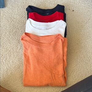 Crewcuts Bundle Long Sleeve Pocket Tees